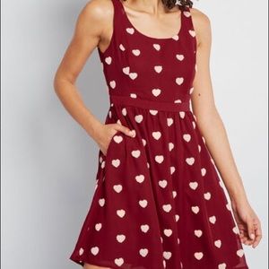 Modcloth Heart Dress